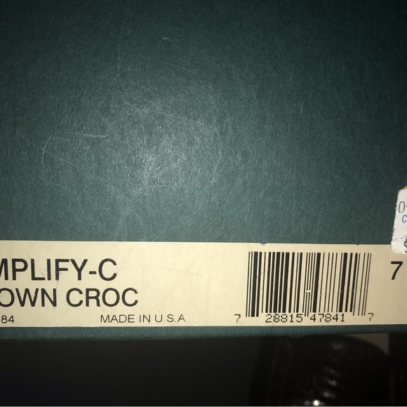 Texas SAS Simplify Tripad Comfort Loafers Shoes Brown Croc Womens Size 7 US - Picture 13 of 14